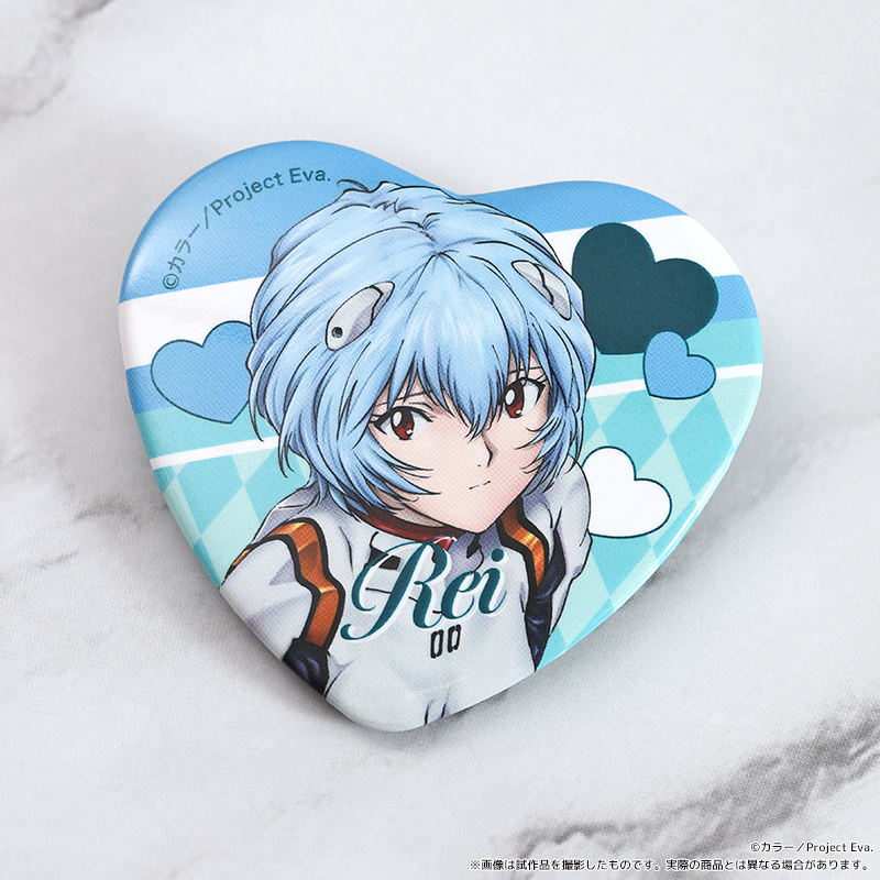 EVA STOREオリジナル ハート形缶バッジセット／NEON GENESIS