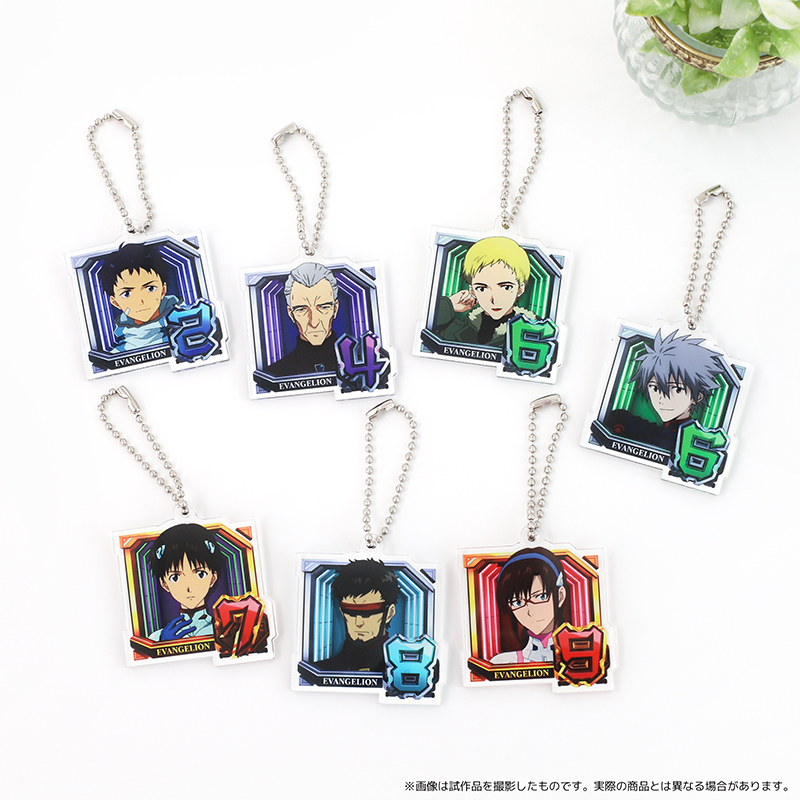 ぱちんこ シン・エヴァンゲリオン】アクリルキーホルダー／通常図柄（6