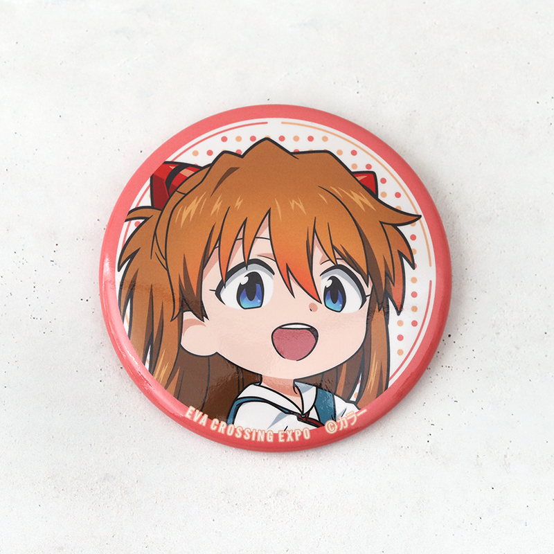 エヴァンゲリオン大博覧会】缶バッジセット/メインビジュアル