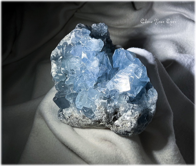 マダガスカル産 セレスタイト・クラスター 01 天然石パワーストーン