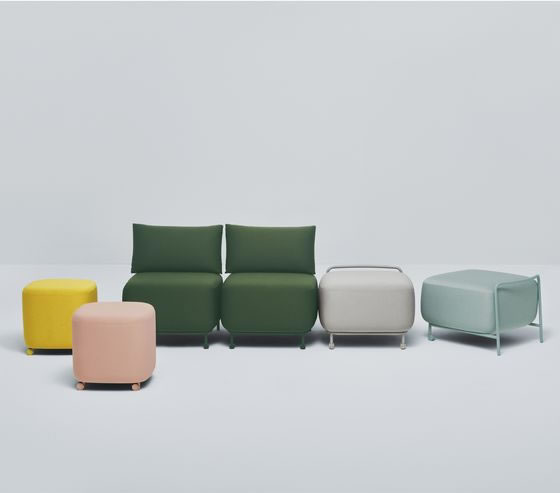 コクヨ オフィスラウンジ エニーソファ 背付き ブラック 通販