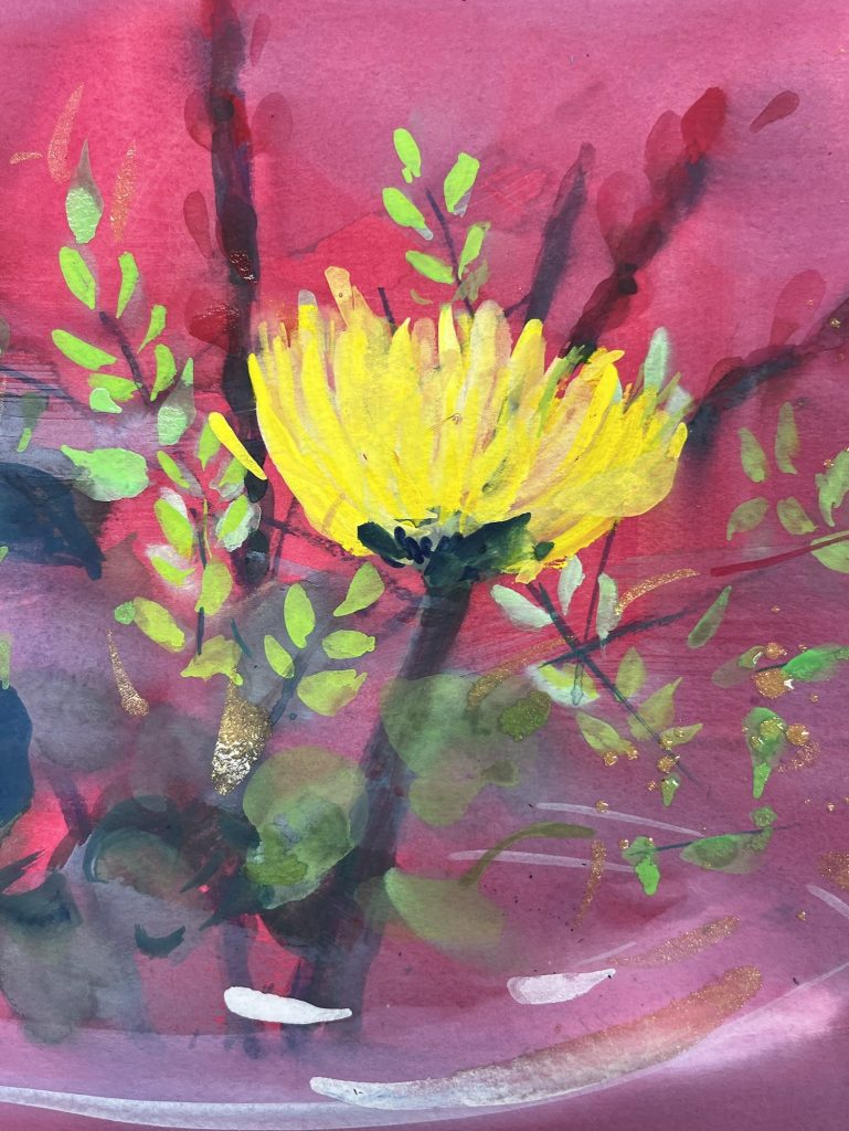 大阪教室 | 堀井かずえ | 花の絵ファンタジック水彩画