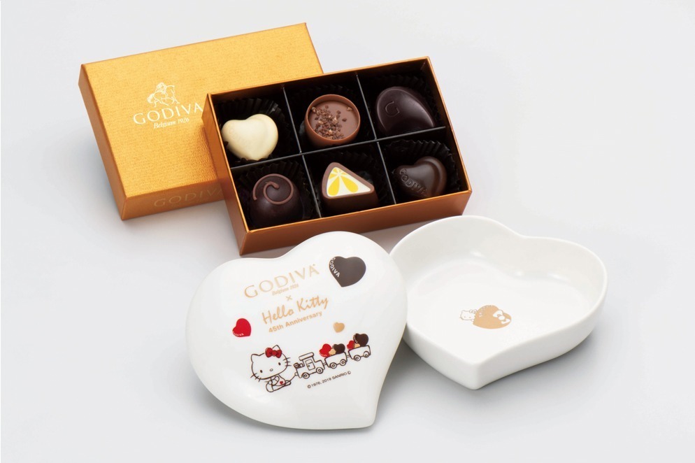 ゴディバの限定チョコ、ハローキティコラボ＆ハロウィンに向けた