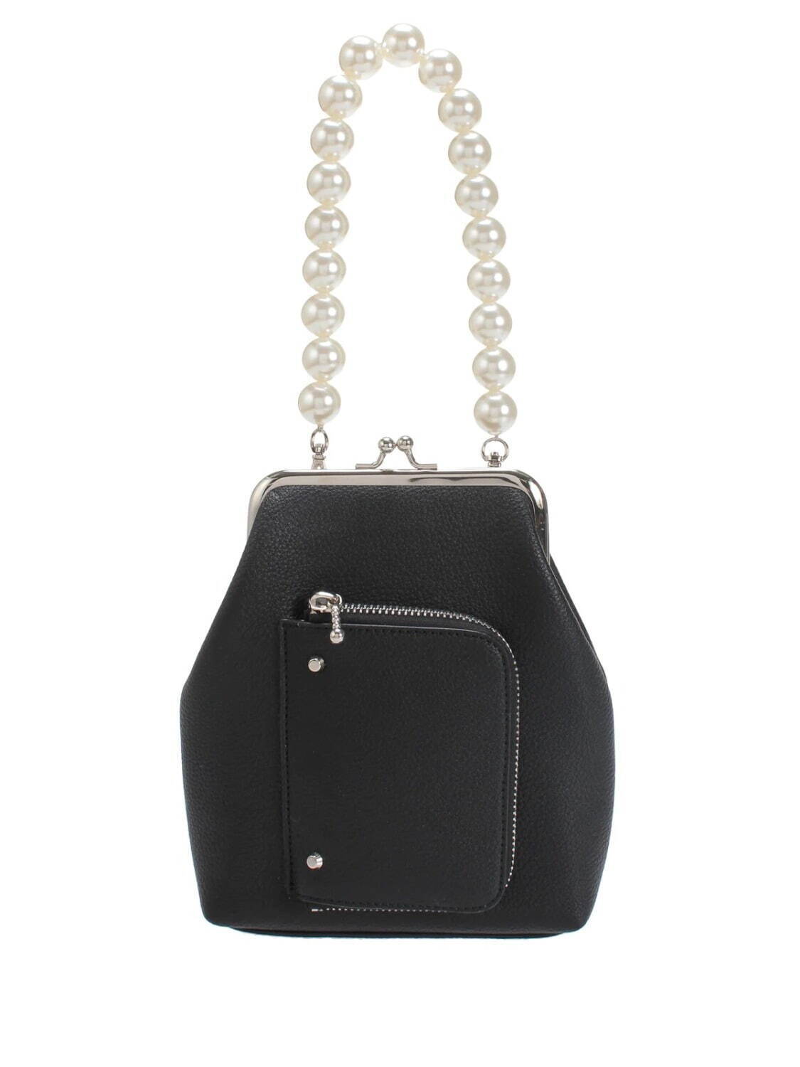 パメオポーズ“パールハンドル”の花柄バッグ、キャンディ風ビッグリング