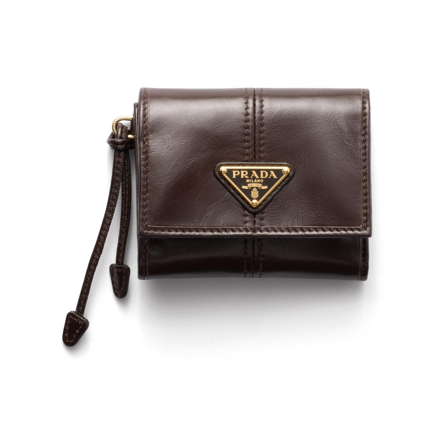プラダ“ヴィンテージ風”レディース革財布、三つ折りやカードケースに