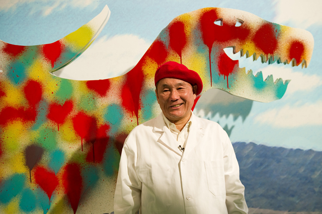 ビートたけしが、現代アーティストBEAT TAKESHI KITANOとして日本初の