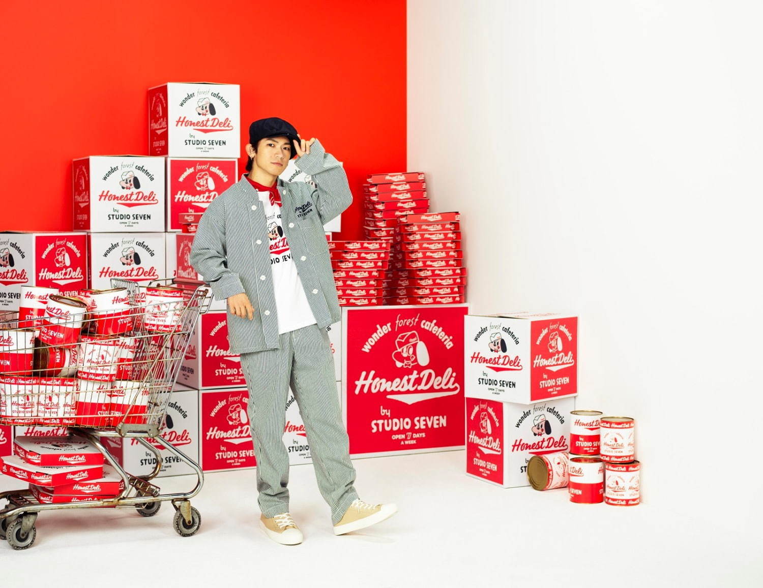 GU×EXILE／三代目JSB・NAOTOのスタジオ セブン コラボ第3弾、ワーク