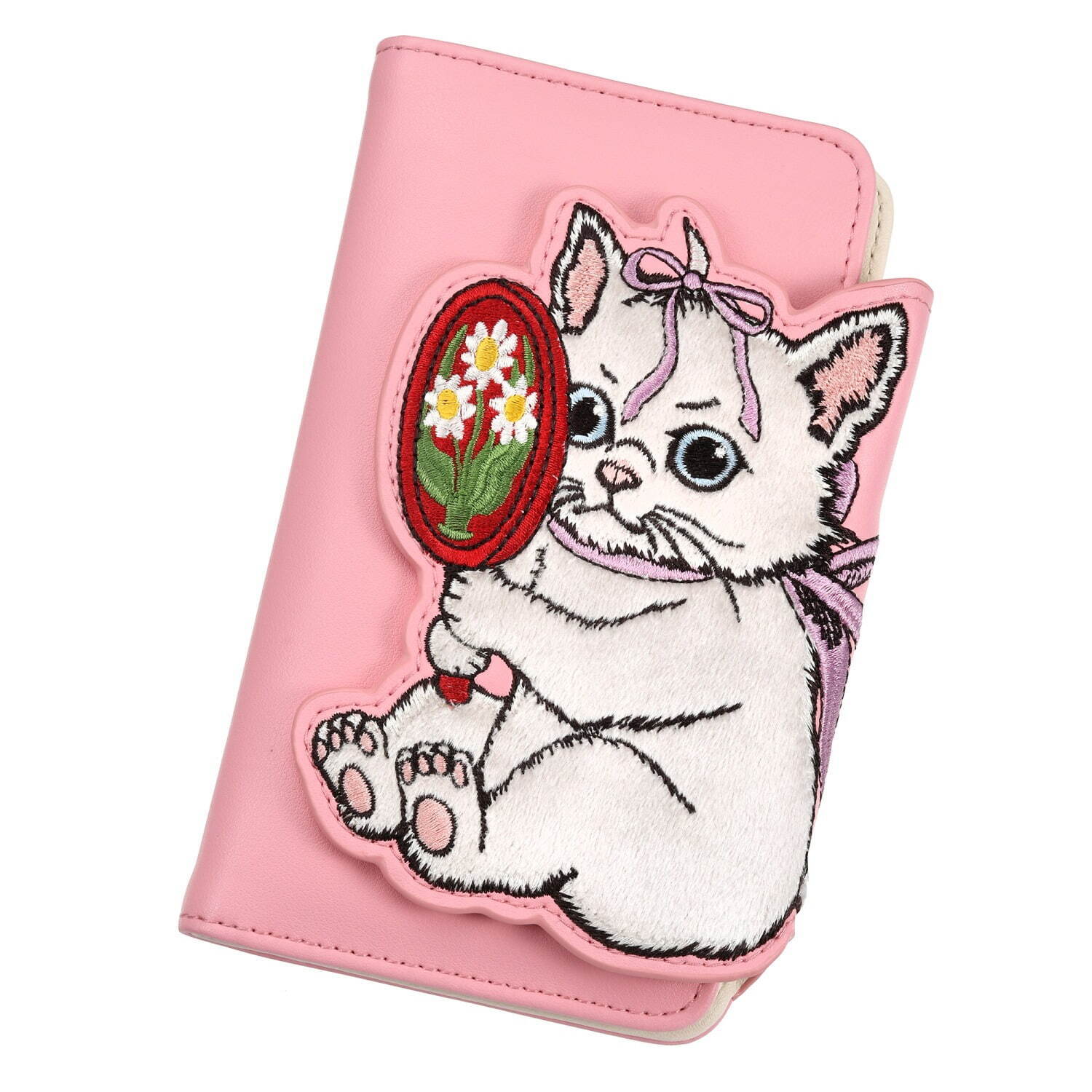 ヒグチユウコ『おしゃれキャット』マリーを描きおろし、Tシャツ＆財布