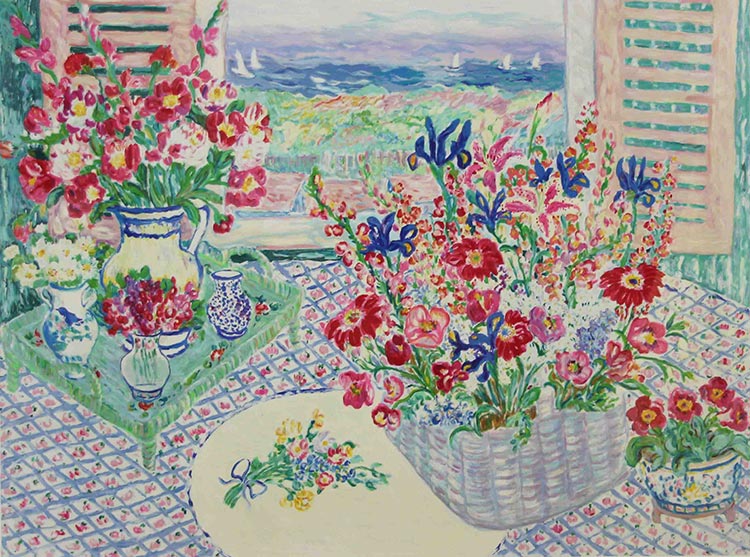 カタリナビュー』レスリー・セイヤー | 絵画・アート販売 ギャラリー