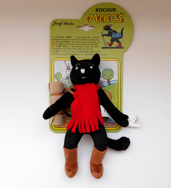 黒ねこミケシュ ぬいぐるみ / フィネサ・ブックス