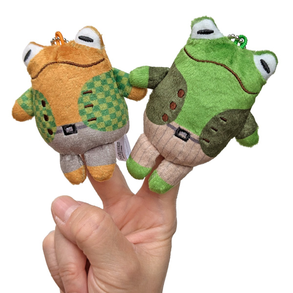 がまくんとかえるくん フィンガーパペット - FROGS カエルグッズ専門店