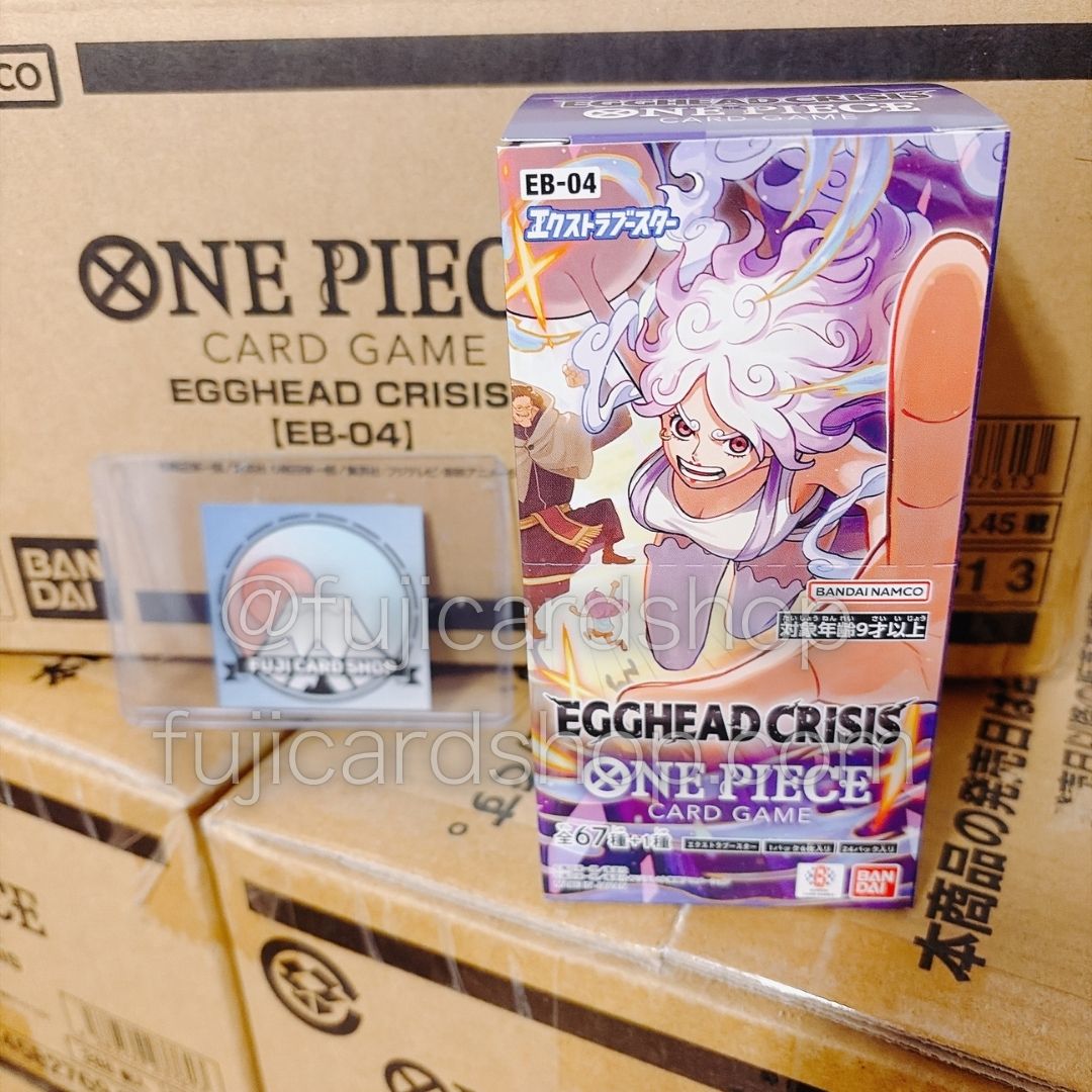 EB-04 EGGHEAD CRISIS Booster Box Japanese ONE PIECE CARD - Fuji