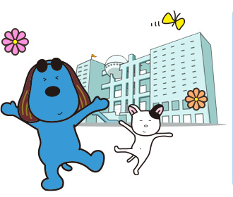 フジテレビキャラクター 小犬のラフちゃん - フジテレビ