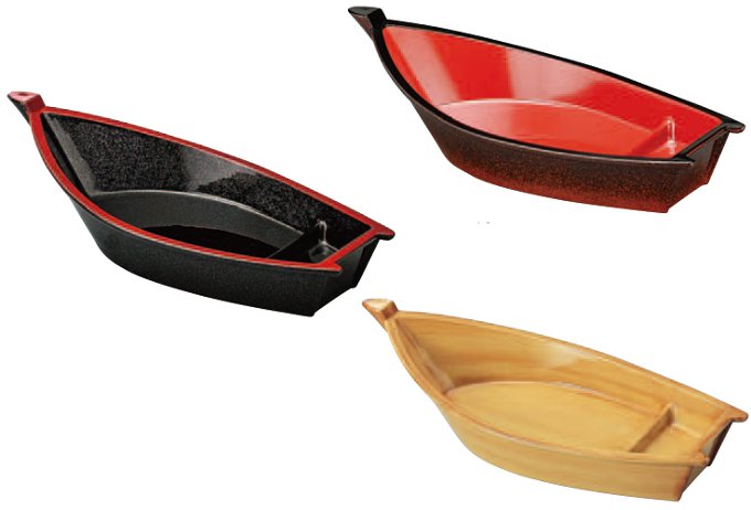 平安盛舟-舟型盛込み器 ABS樹脂製の通販サイト-フクジネット/業務用