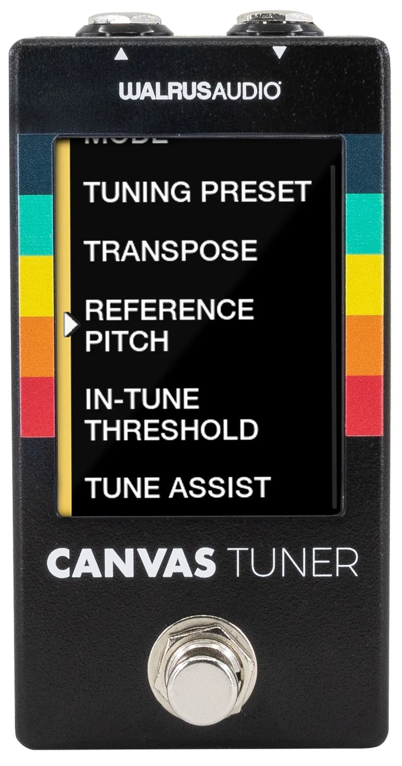 Walrus Audio Canvas Series Tuner Pedal Guitar / Bass Tuner with