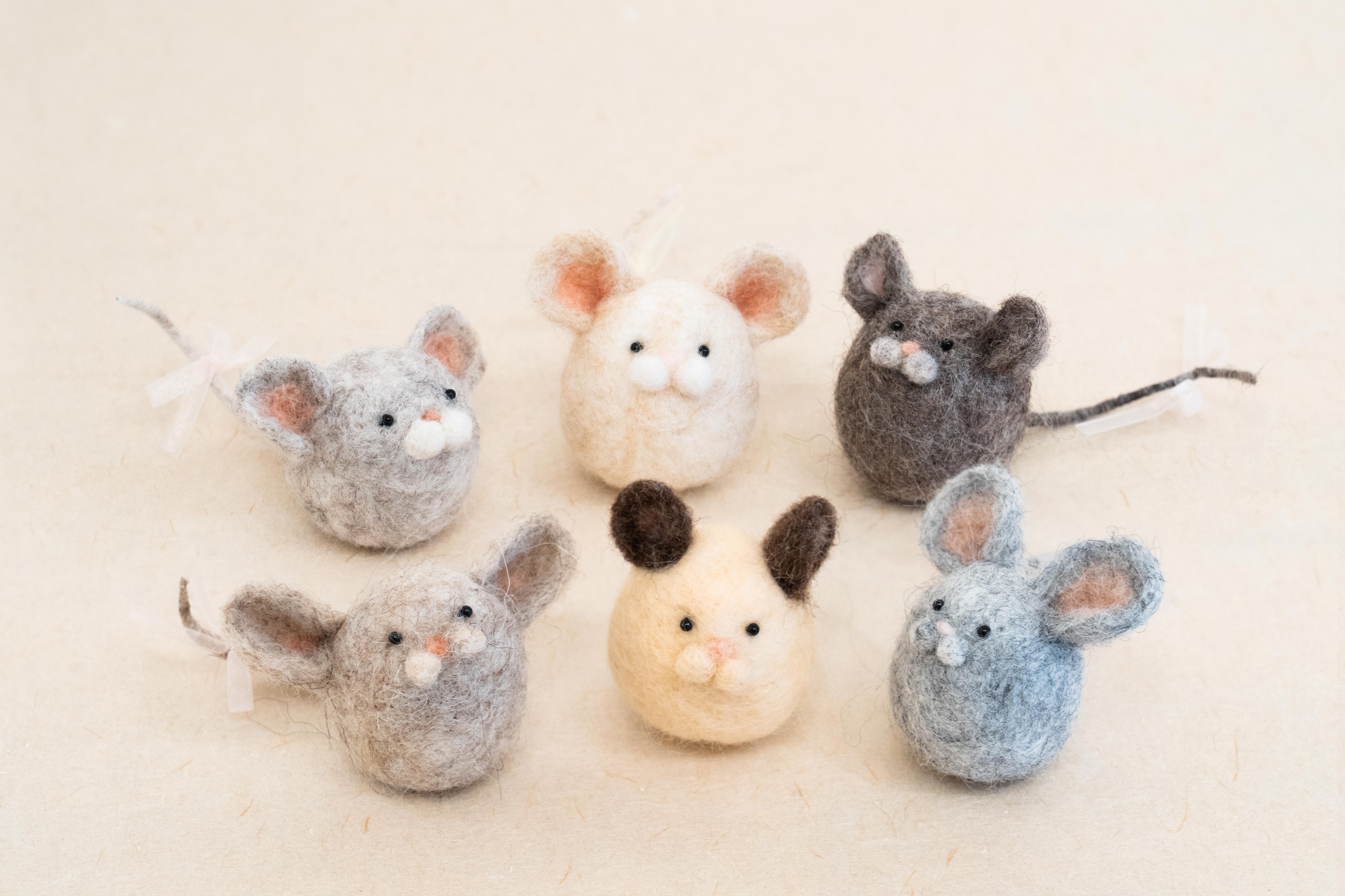 〇可愛いフェルトのネズミちゃん〇 | 人形工房ふらここブログ