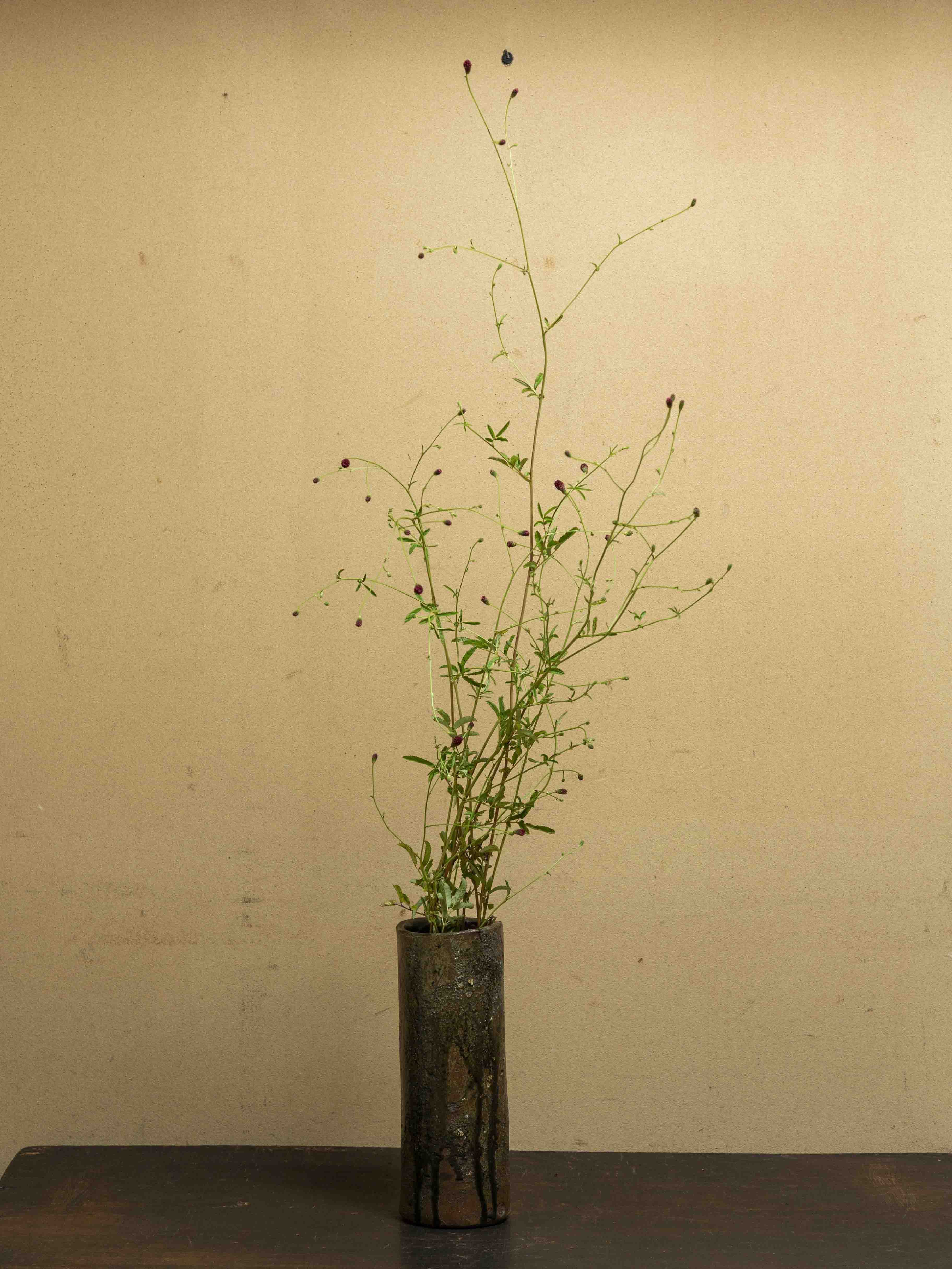 42 陶製筒花器 | 花と器と 高木孝 | ブログ | 工芸青花 kogei-seika