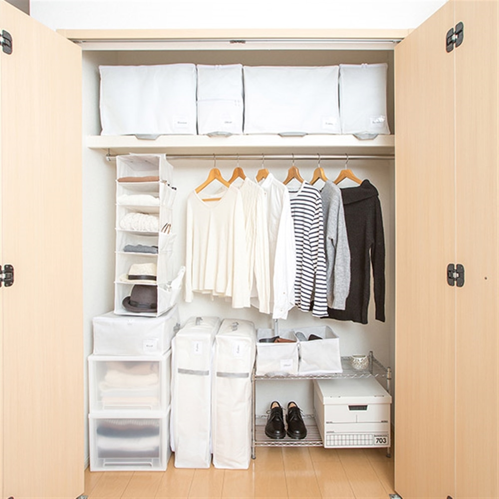 東京都23区配送無料】衣装ケースクローゼットタンスハンガーショーケース