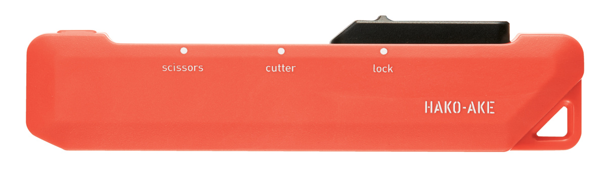 ハコアケ 2Way携帯ハサミ チタン 刃渡り寸法35mm オレンジ｜文具｜コクヨ