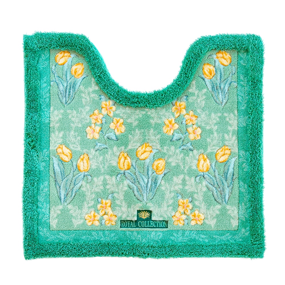 オカ ロイヤルコレクションアーツ トイレマット グリーン の通販