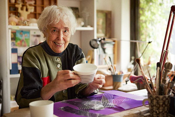 グスタフスベリ × リサ・ラーソン SIXTEN EDGE LINE プレート Φ18cm