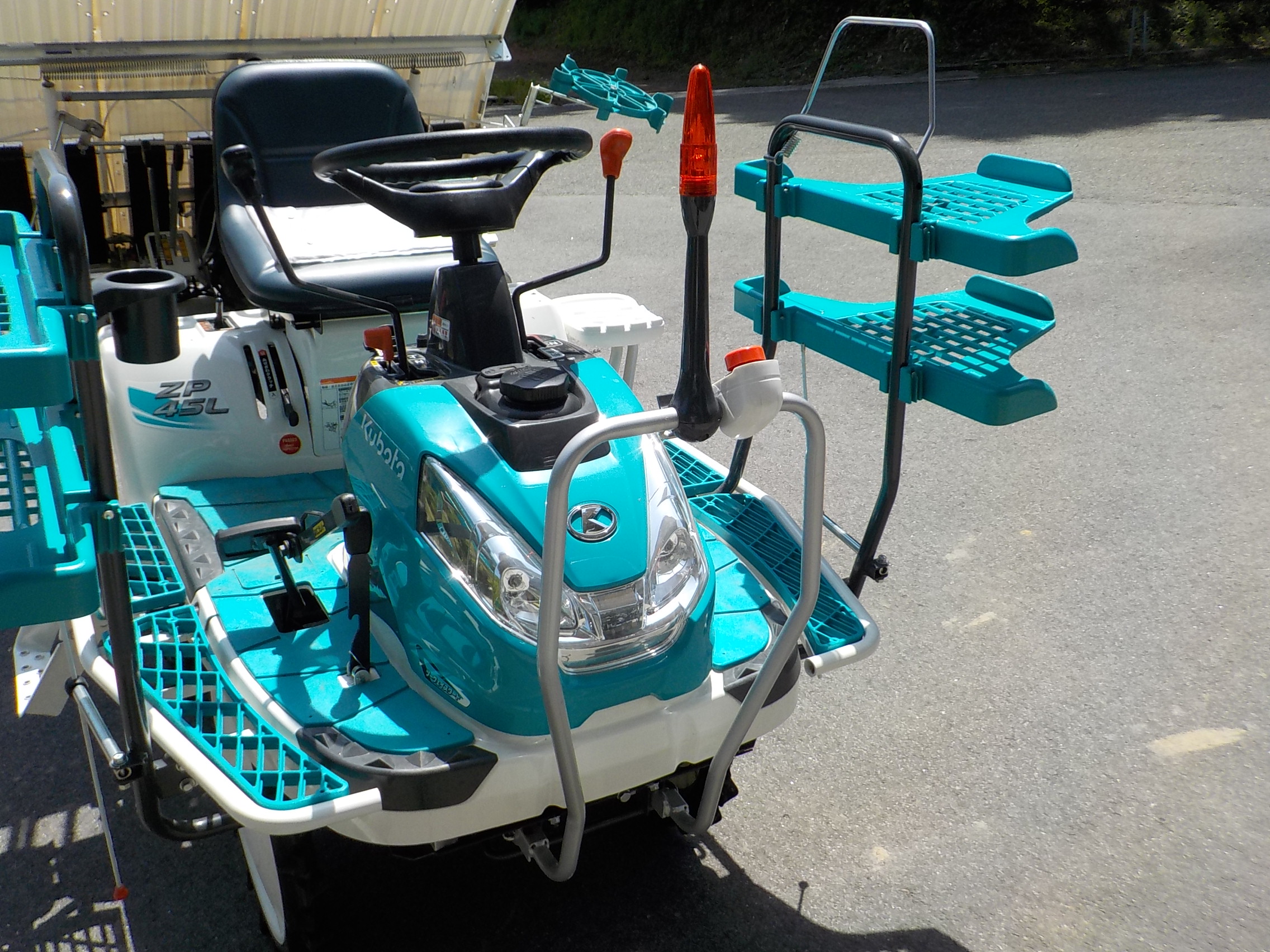 クボタ 田植機 ZP45L-GP 10ps 4条刈 ロータリ パワステ リコイル