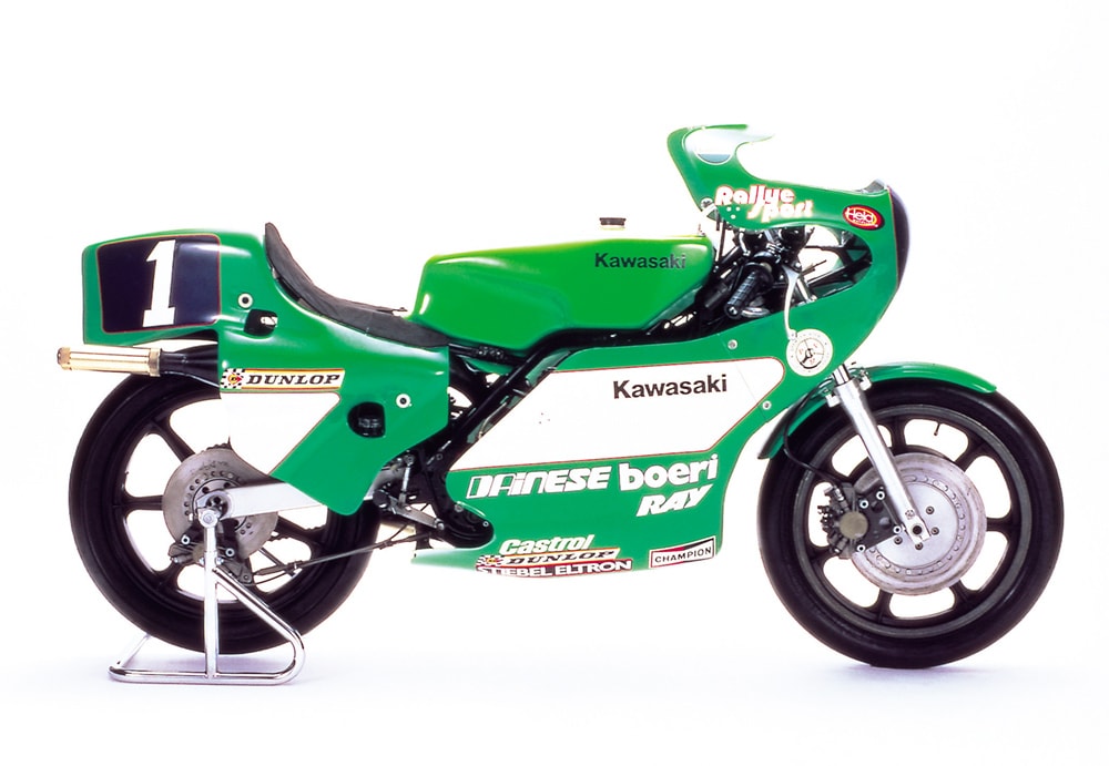 ライムグリーンの純血ゼロハン／1981 AR50 | THE MINORITY | カワサキ