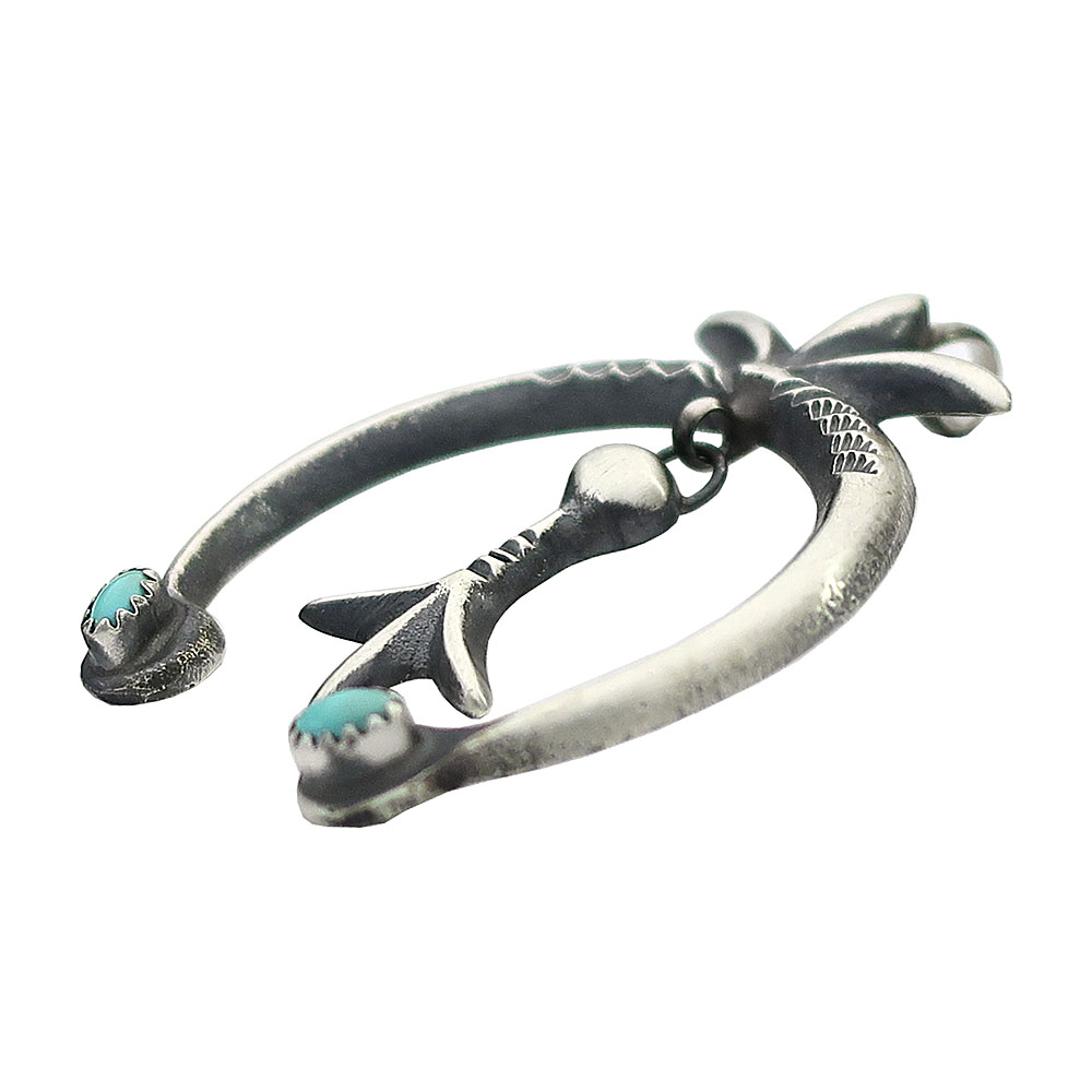 インディアンジュエリー ナジャ シルバー ターコイズ トップ