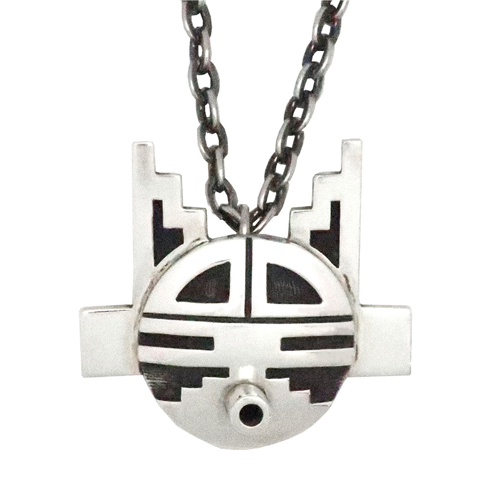 HOPI ホピ族 3D オーバレイ ペンダント カチナ ネックレス