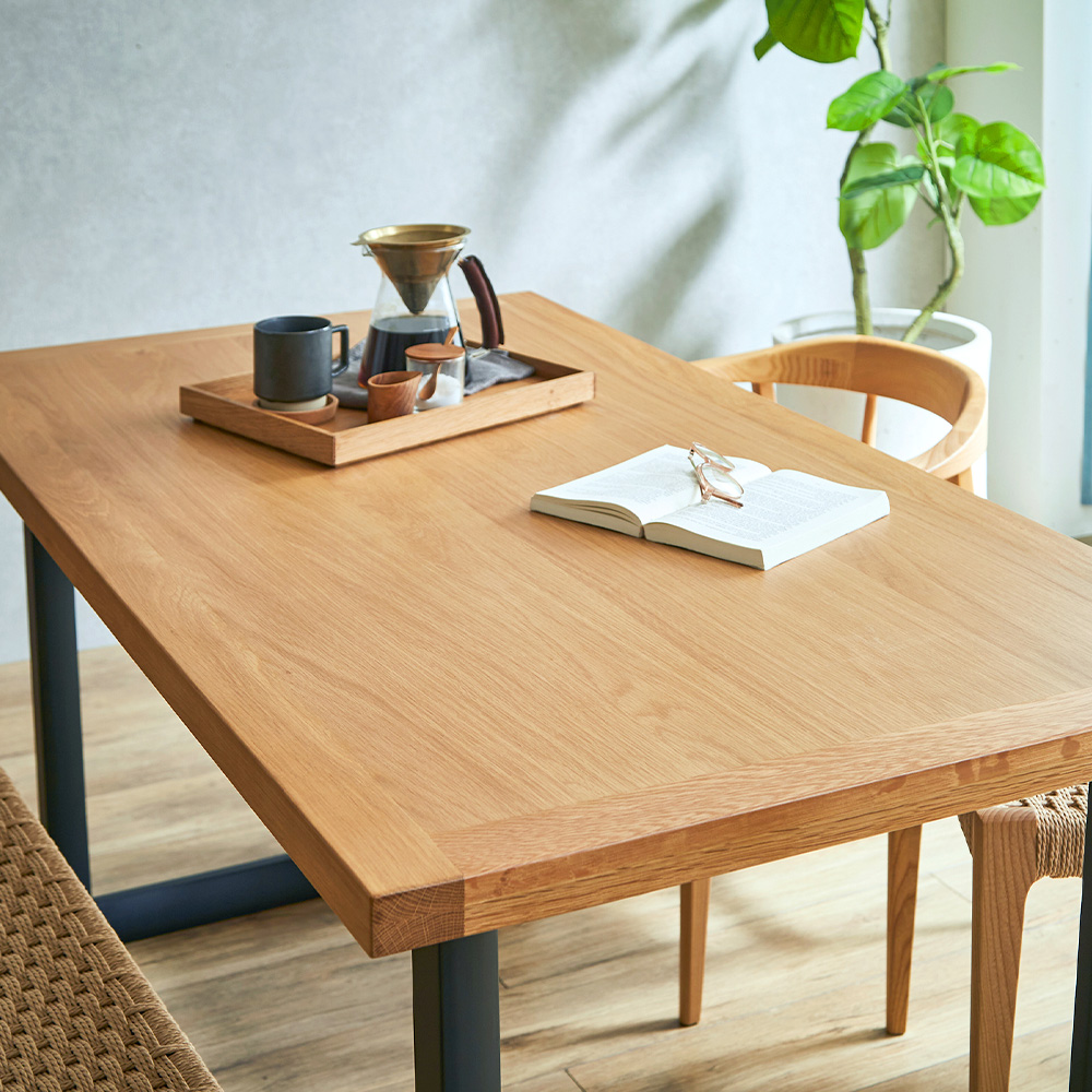 ダイニングテーブル 幅150cm Monte(モンテ) 単品 オークの通販情報