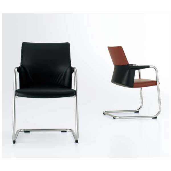 受注生産品】コクヨ(KOKUYO) ミーティングチェア アガタ/V (本革張り