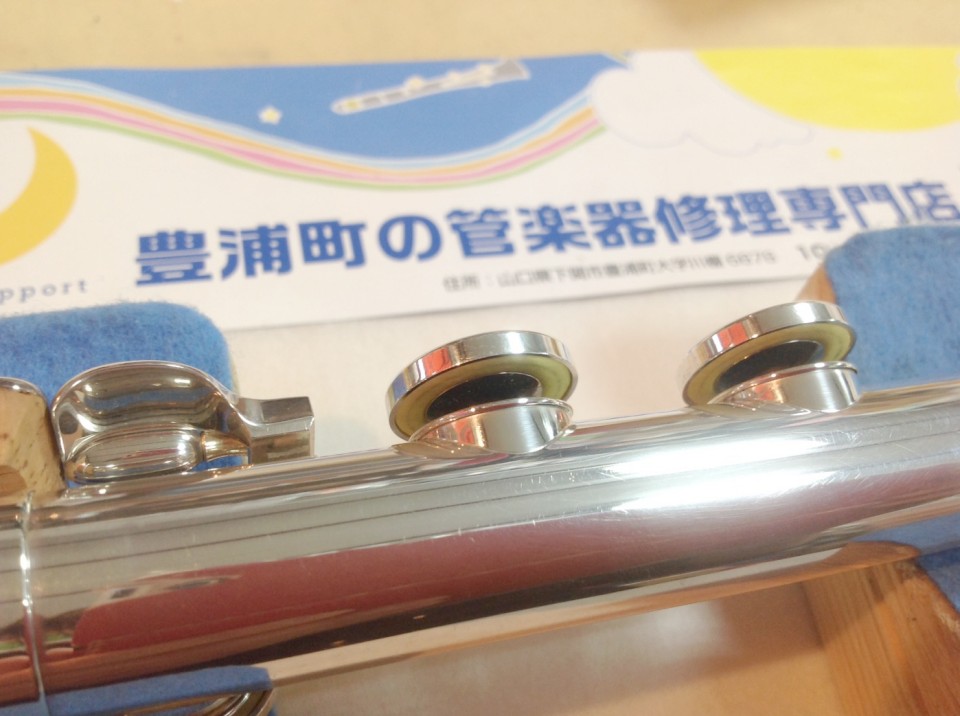 ムラマツフルート 新旧タンポの違い 記録_3 - 管楽器修理工房の記録