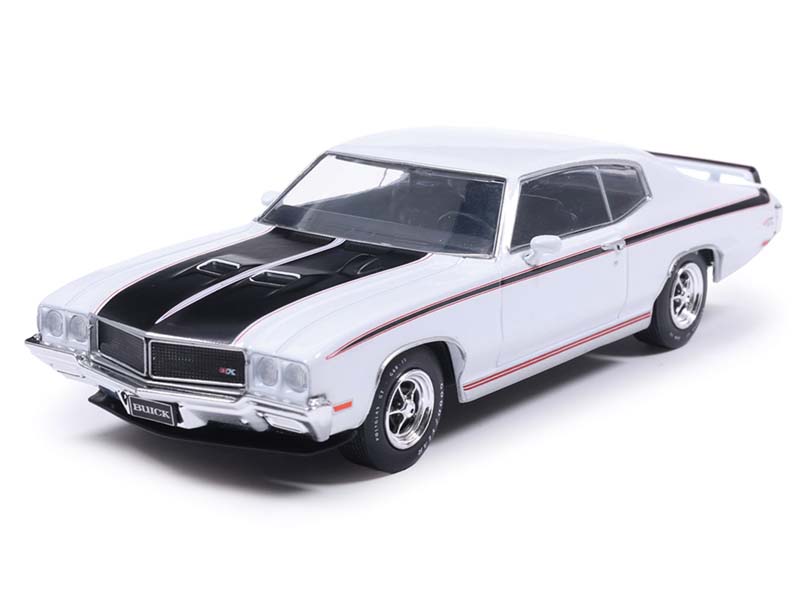 1970 Buick GSX - Apollo White Diecast 1:43 Scale Model - IXO