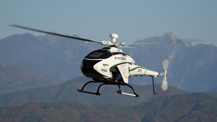 無人ヘリコプター「K-RACER」| グループビジョン2030 | 川崎重工業株式会社