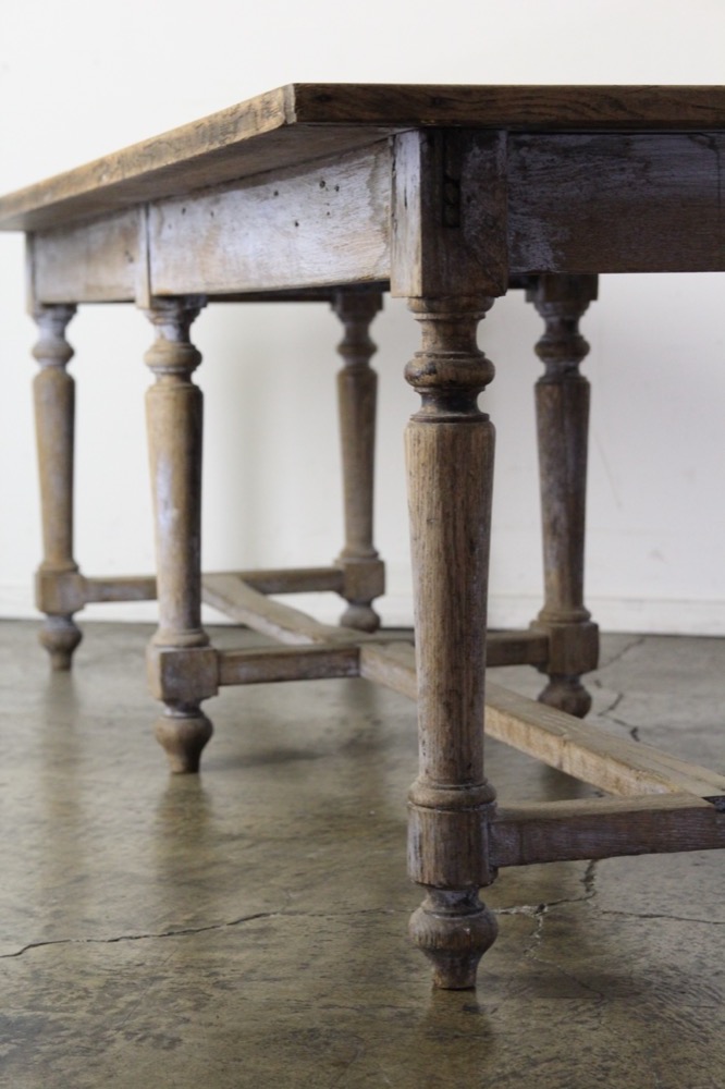 フランス アンティーク オーク ワークテーブル | キヤアンティークス