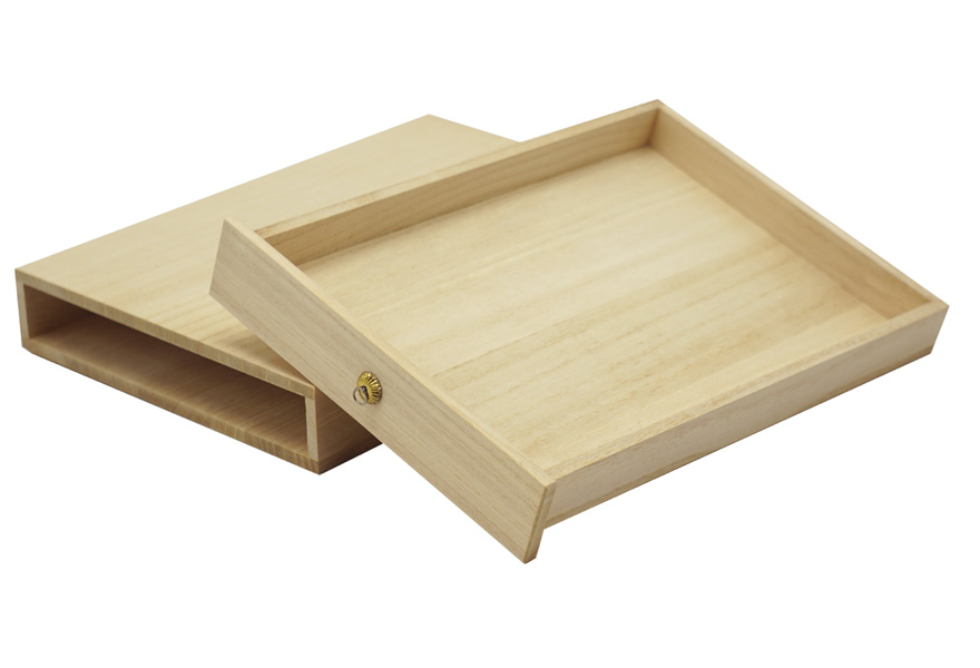 334．書類用桐箱(引き出し：B5サイズ) 内寸：195×260×20 1,540円～