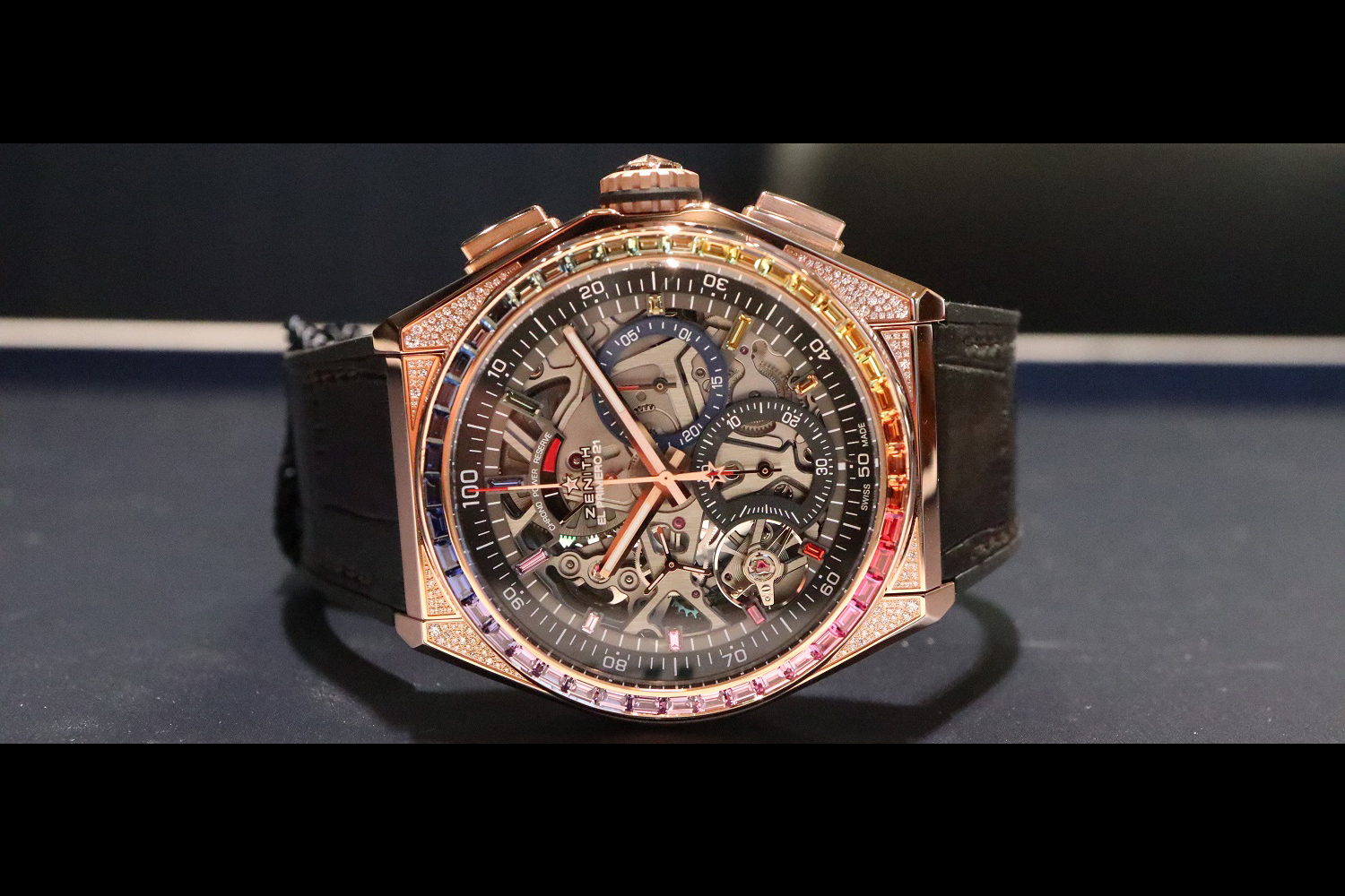 ゼニス】虹色の輝き！＿デファイ エル・プリメロ21 レインボー＿22