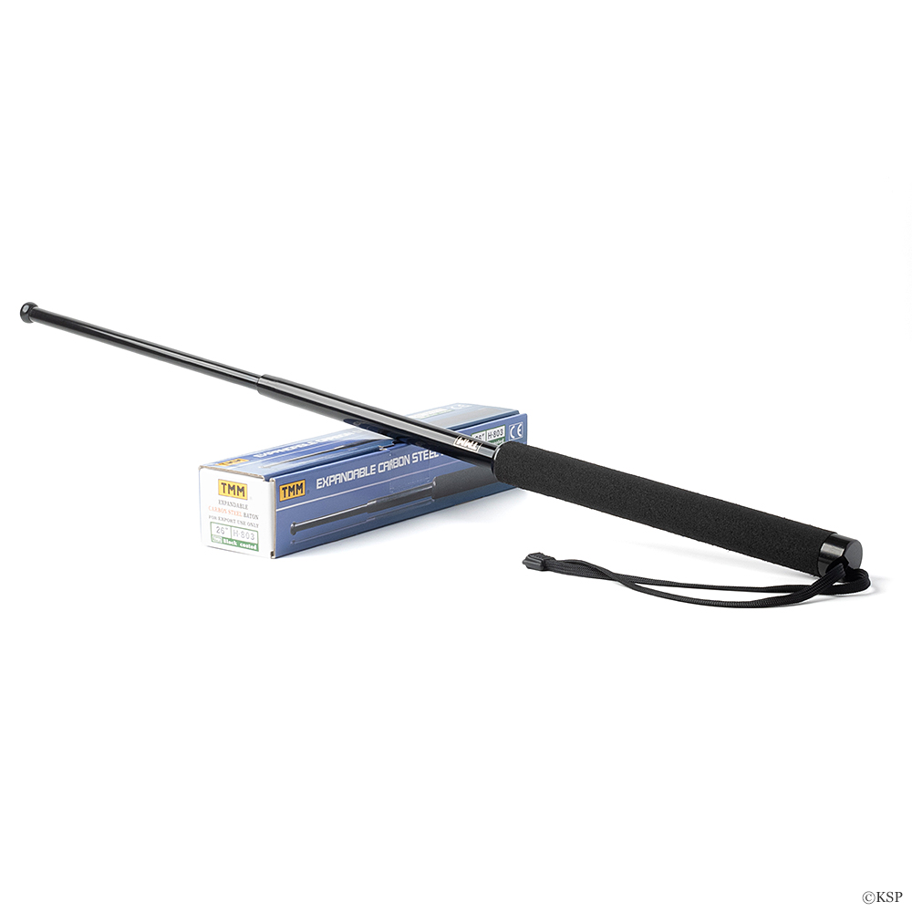 特殊警棒 高強度4135カーボンスチール 26インチ ブラック H-803B｜護身