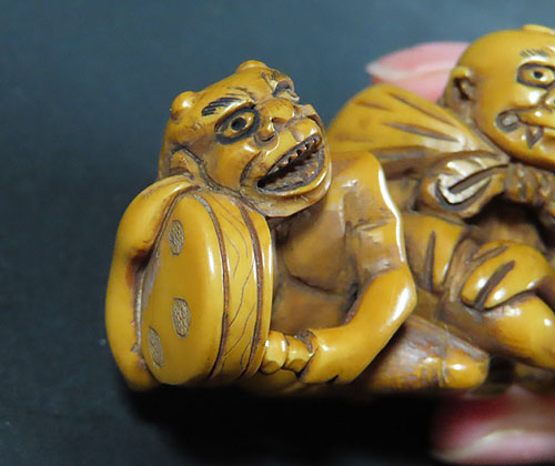 根付 販売・風神雷神 根付 | 【骨董品買取】日本全国対応・老舗骨董店