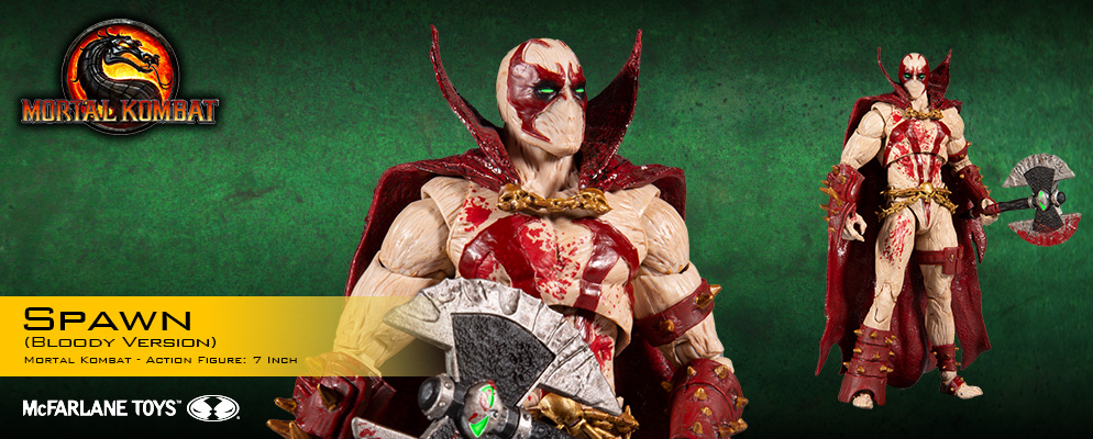 モータルコンバット』【アクションフィギュア】7インチ スポーン