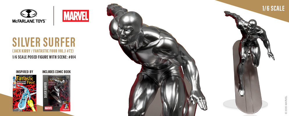 マーベル・コミック』1/6スケール「シーン・フィギュア」#014 シルバー