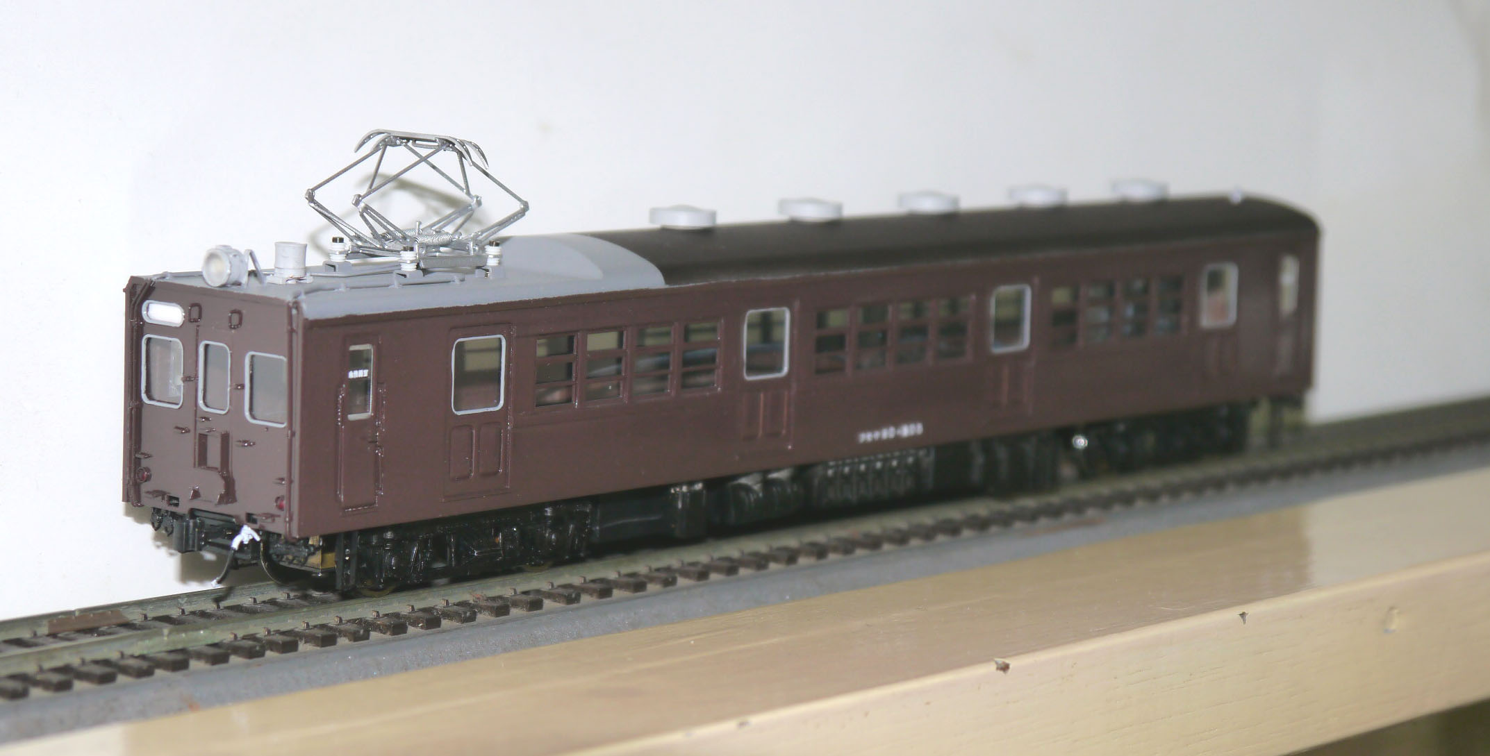 ブラス（真鍮）電車