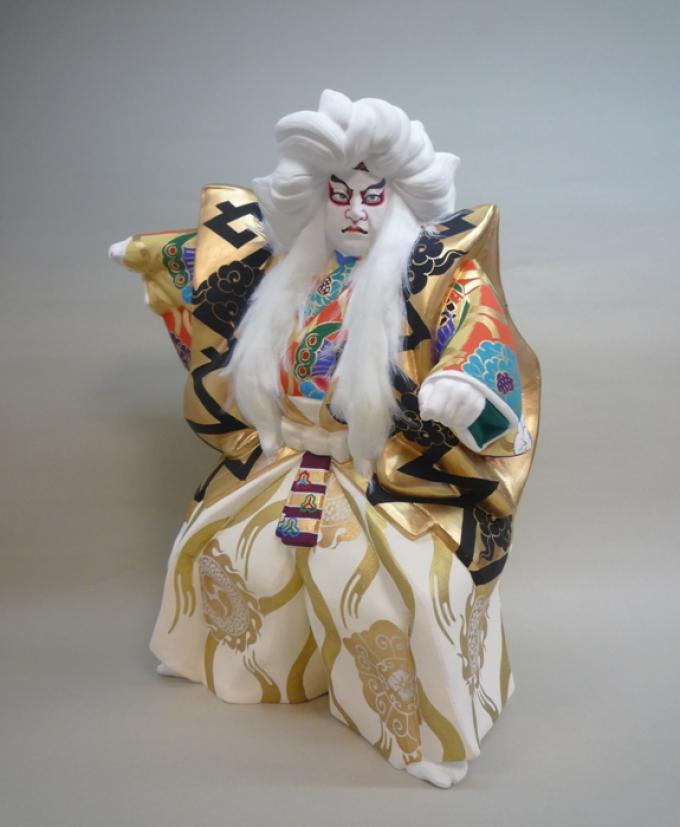 あくび達磨«博多人形 道釈物|博多人形のごとう