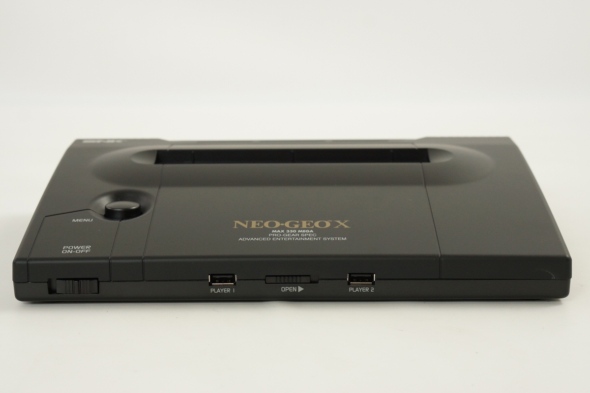 NEO GEO X GOLD CONSOLE GOOD Handheld System with Arcade Stick 20