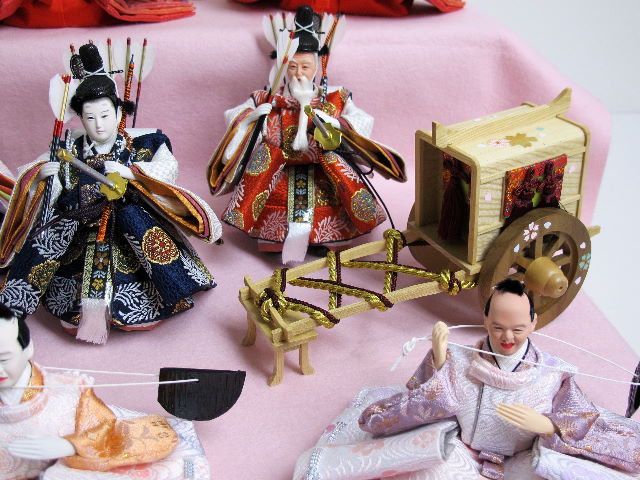 飾りつけが楽しいコンパクト15人飾りの通販～選ばれるお店の雛人形