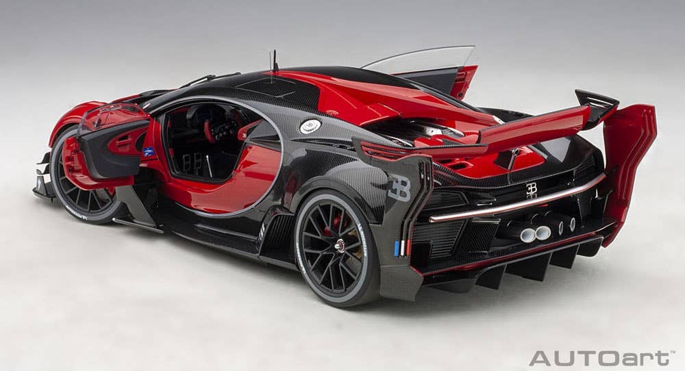 Bugatti Vision Gran Turismo (Red & Black Carbon) | HLJ.com