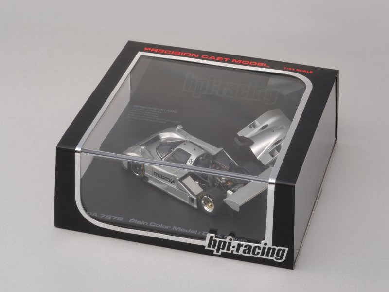 998 MAZDA 787B (PLAIN COLOR MODEL: DARK SILVER)