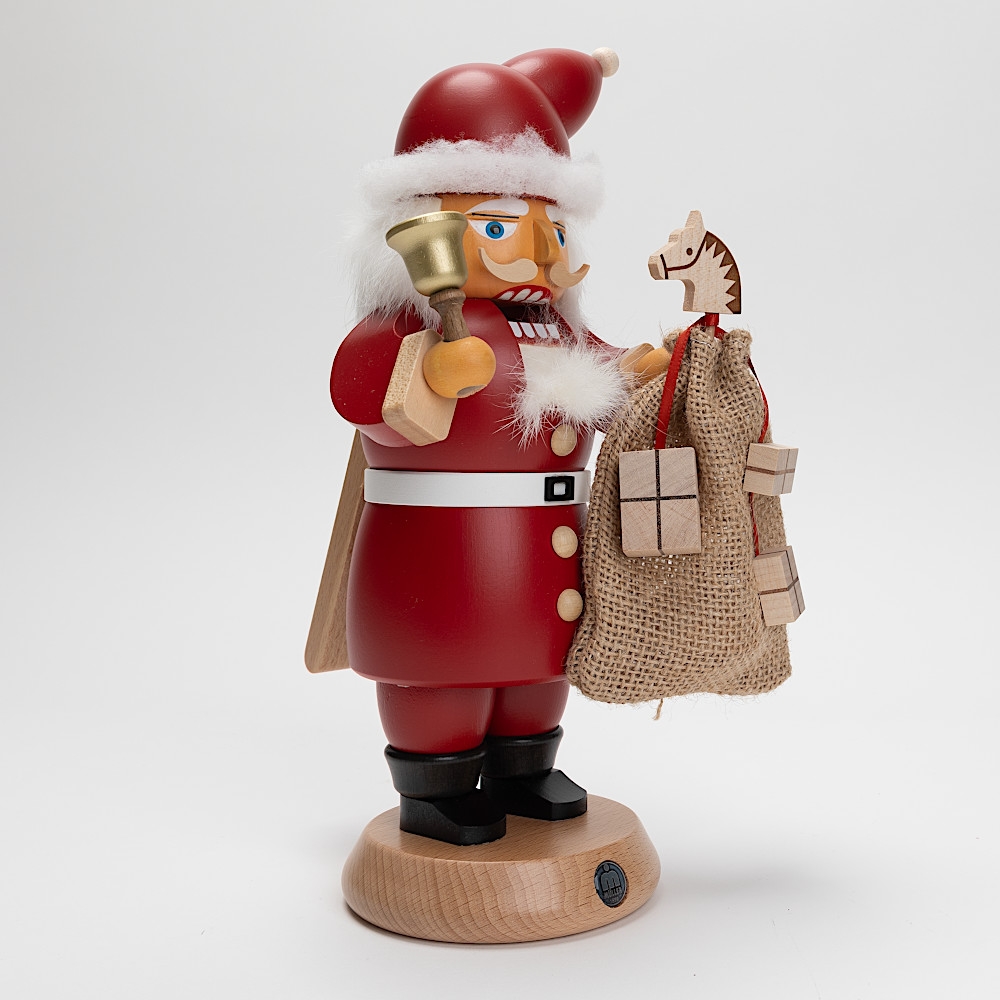 煙出しくるみ割り人形 サンタクロース：生活・くらし：百町森