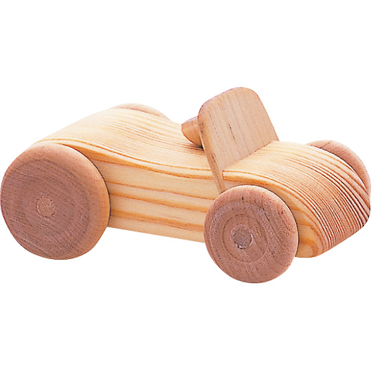 北欧の白木の車 デブレスカ社：おもちゃ：百町森