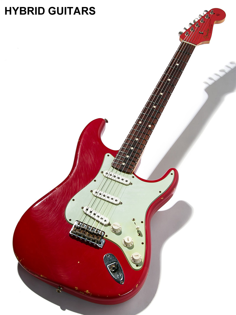 Fender Custom Shop 1960 Stratocaster Relic Dakota Red Matching